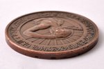 table medal, Ramka Agriculture Society, Latvia, Russia, beginning of 20th cent., Ø 42.2 mm, 31.75 g...