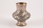 jug, silver, "Bast", 84 standard, 83.00 g, h 7.4 cm, 1891, St. Petersburg, Russia...