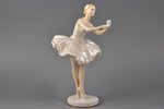 figurine, Ballerina, porcelain, USSR, LZFI - Leningrad porcelain manufacture factory, the 60ies of 2...