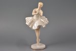 figurine, Ballerina, porcelain, USSR, LZFI - Leningrad porcelain manufacture factory, the 60ies of 2...