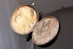 медальон, Св. апостол Павел, серебро, чернение, 84 проба, 6.35 г., размер изделия 4.2 x 3.1 см, 184(...