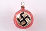 Christmas tree toy, Third Reich, the 30-40ties of 20th cent., 5.3 x 4.7 x 4.6 cm...