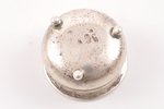 saltcellar, silver, 84 standard, 26.85 g, Ø 4.1 cm, 1893, Russia...