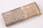 matches' holder, silver, 830 standart, the beginning of the 20th cent., (total) 34.95 g, Germany, 5....