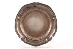 šķīvis, sudrabs, 826 prove, 294.15 g, Ø 20.5 cm, 1915 g., Dānija...