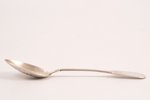 spoon, silver, 84 standard, 41.80 g, engraving, 16.8 cm, the end of the 19th century, Moscow, Russia...