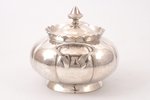 sugar-bowl, silver, 84 standart, 1868, 228.95 g, by Mikhail Shein, Moscow, Russia, h (with a lid) 10...