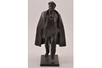 statuete, V. Ļeņins, 24 cm, svars 2000 g., PSRS, Vladimirs Rogajšis, 20 gs. 50tie gadi...