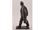 figurine, V. Lenin, 24 cm, weight 2000 g., USSR, Vladimir Rogayshis, the 50ies of 20th cent....
