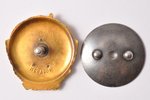 ordenis, Ļeņina ordenis, Nr. 4616, PSRS, 1939 g., 39.4 x 37.5 mm, 35.70 g, emaljas nošķēlumi, "Mondv...