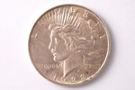 1 dollar, 1923, silver, USA, 26.80 g, Ø 38.2 mm, XF...