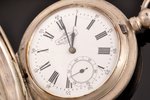 карманные часы, "Qte Boutte", Швейцария, рубеж 18-го и 19-го веков, серебро, 84, 875 проба, (общий)...