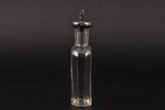 bottle, silver, with coat of arms of the Russian Empire, 84 standard, 7.80 g, (lid), 10.6 cm, Russia...
