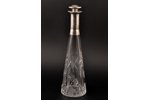 carafe, silver, 835 standart, 1919, (total) 1036.40 g, Germany, h (with stopper) 35 cm...