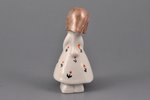 figurine, Girl with shawl, Riga (Latvia), Riga porcelain factory, the 70-ties of the 20th cent., 7.7...