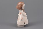 figurine, Girl with shawl, Riga (Latvia), Riga porcelain factory, the 70-ties of the 20th cent., 7.7...