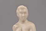 figurine, Nude, porcelain, Riga (Latvia), USSR, sculpture's work, molder - Martins Zaurs, the 50ies...