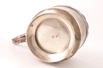 tea glass-holder, silver, 84 standard, 113.20 g, engraving, h 9.5 cm, Ø (inside) 6.6 cm, workshop of...