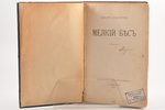 Федор Сологуб, "Мелкiй бѣсъ", роман, 1907 g., "Шиповник", Sanktpēterburga, 383+VII lpp., īpašnieka i...