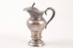 cream jug, silver, 84, 875 standard, 91.95 g, h 10.5 cm, the end of the 19th century, Russia...