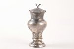 cream jug, silver, 84, 875 standard, 91.95 g, h 10.5 cm, the end of the 19th century, Russia...