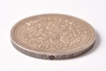 полтина (50 копеек), 1896 г., АГ, серебро, Российская империя, 10.00 г, Ø 26.9 мм, XF...