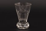 glāze, brīvmūrniecības simbolika, piederējis LR Ārlietu ministram Vilhelmam Munteram, 20. gs. 1. pus...