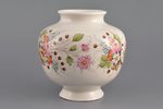 vase, hand painted, porcelain, Riga Ceramics Factory, handpainted by Arcady Belokopitov, Riga (Latvi...
