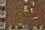икона, Успение Пресвятой Богородицы, медный сплав, 6-цветная эмаль, Российская империя, 19-й век, 28...