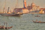 Дубовской Николай Никанорович (1859-1918), Набережная Венеции, 1895 г., картон, масло, 23.6 x 35.4 с...