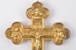 reliquary cross, silver, guilding, 84 standard, Russia, 1804, 28.2 x 17.2 x 1.6 cm, 413.5 g....