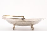 fruit dish, silver, 84 standard, 306.20 g, engraving, 22.5 x 18.4 cm, 1889, Moscow, Russia...
