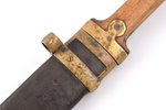 zobens "bebuts", 1914. g. modelis, Artinas rūpnīca, Nr. 97, asmeņa garums (no roktura) 43.5 cm, Krie...