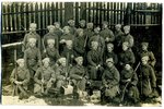 фотография, Царская Россия, группа латышских стрелков, начало 20-го века, 13.8x9 см...