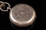 карманные часы, "Georges Favre Jaсot", Швейцария, рубеж 19-го и 20-го веков, серебро, 84 проба, (общ...