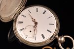 kabatas pulkstenis, "Eugene Tissot Fils", Šveice, 19. un 20. gadsimtu robeža, emalja, melninājums, (...
