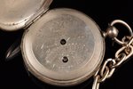 kabatas pulkstenis, "Eugene Tissot Fils", Šveice, 19. un 20. gadsimtu robeža, emalja, melninājums, (...