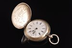 kabatas pulkstenis, "G. Borel - Huguenin", Šveice, 19. un 20. gadsimtu robeža, sudrabs, 84, 875 prov...