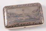 naudas maks, sudrabs, 84 prove, māksliniecisks gravējums, melnināšana, 1873 g., (kopējs) 176.10 g, K...