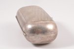 snuff-box, silver, 84 standard, 92.10 g, engraving, 10.4 x 4.4 x 3.4 cm, the end of the 19th century...
