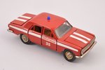 car model, GAZ 24 Volga Nr. A14, "Operative staff", conversion, metal, USSR, ~ 1980...