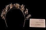 tiara, silver, 84 ПТ, 875 standard, 28.00 g., the end of the 19th century, Europe...
