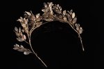 tiara, silver, 84 ПТ, 875 standard, 28.00 g., the end of the 19th century, Europe...