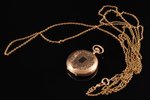 pocket watch, watchguard, "Le Parc", Switzerland, the beginning of the 20th cent., gold, 56, 14 K st...