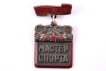 badge, Master of Sports of the USSR, Nº 279, USSR, the 2nd half of the 20th cent., 3.4 x 2.2 mm, 8.1...