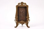 photo frame, Art Nouveau, Ges. Gesch, bronze, Germany, the beginning of the 20th cent., 15.7 x 9.4 c...