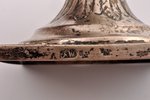 svečturis, sudrabs, 12 лот (750) prove, 170.70 g, 15 cm, 1809-1812 g., Prūsija...