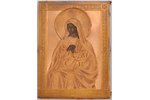 icon, Softener of Evil Hearts icon (in a golden oklad), board, painting, gold, 56 standard, Russia,...