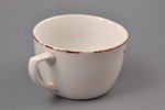 small cup, porcelain, sculpture's work, handpainted by Y.M. Trofimov, Riga (Latvia), the 20ties of 2...