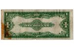 1 dolārs, banknote, 1923 g., ASV...